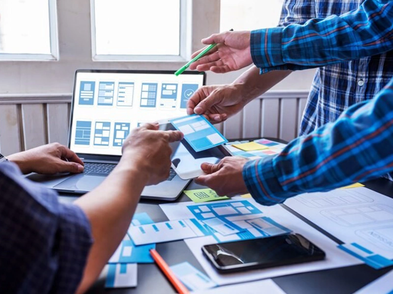 Website design and development services - responsive UI on multiple devices